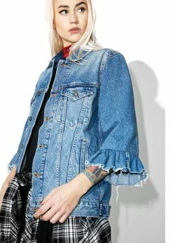 Deals π The Ragged Priest Outerwear Frill Seeker Jacket π 9 The Ragged Priest Outerwear Frill Seeker Jacket