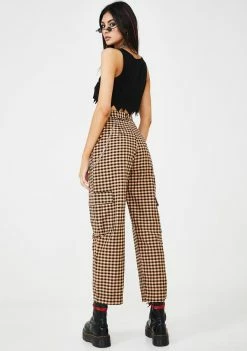 The Ragged Priest Magma Gingham Pants