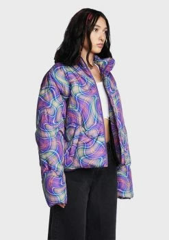 The Ragged Priest Warped Puffer Jacket