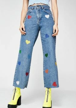 The Ragged Priest Bottoms Love Wins Jeans