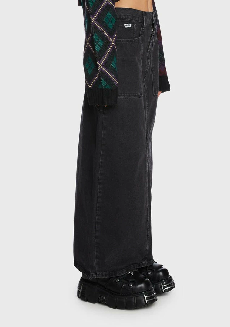 New 𧨠The Ragged Priest Bottoms Carpenter Maxi π Skirt π 5 The Ragged Priest Bottoms Carpenter Maxi Skirt
