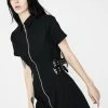 The Ragged Priest Damage Buckle Mini Dress Dresses