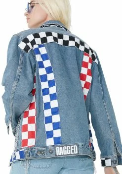 Outlet 𧨠The Ragged Priest Relay Denim Jacket π 11 The Ragged Priest Relay Denim Jacket