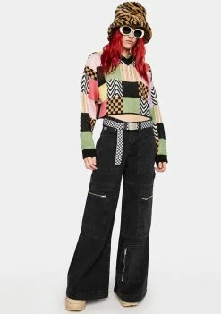 The Ragged Priest Tang Patchwork Knit