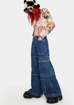 The Ragged Priest Bottoms Clacker Cargo Jeans