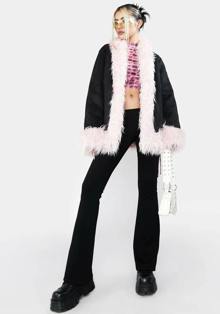 Top 10 π The Ragged Priest Warp Vegan Suede π§₯ Coat Outerwear π 5 The Ragged Priest Warp Vegan Suede Coat Outerwear