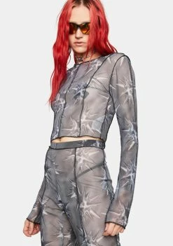 Cheap ๐ฅ The Ragged Priest Voyager Mesh Crop Top โ๏ธ 8 The Ragged Priest Voyager Mesh Crop Top