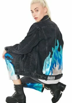 The Ragged Priest Underworld Denim Jacket Outerwear