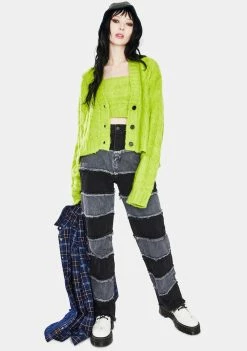 The Ragged Priest Cable Knit Twin Set