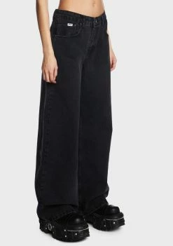 Cheapest ๐ The Ragged Priest Bottoms Charcoal Release ๐ Jeans ๐งจ 9 The Ragged Priest Bottoms Charcoal Release Jeans