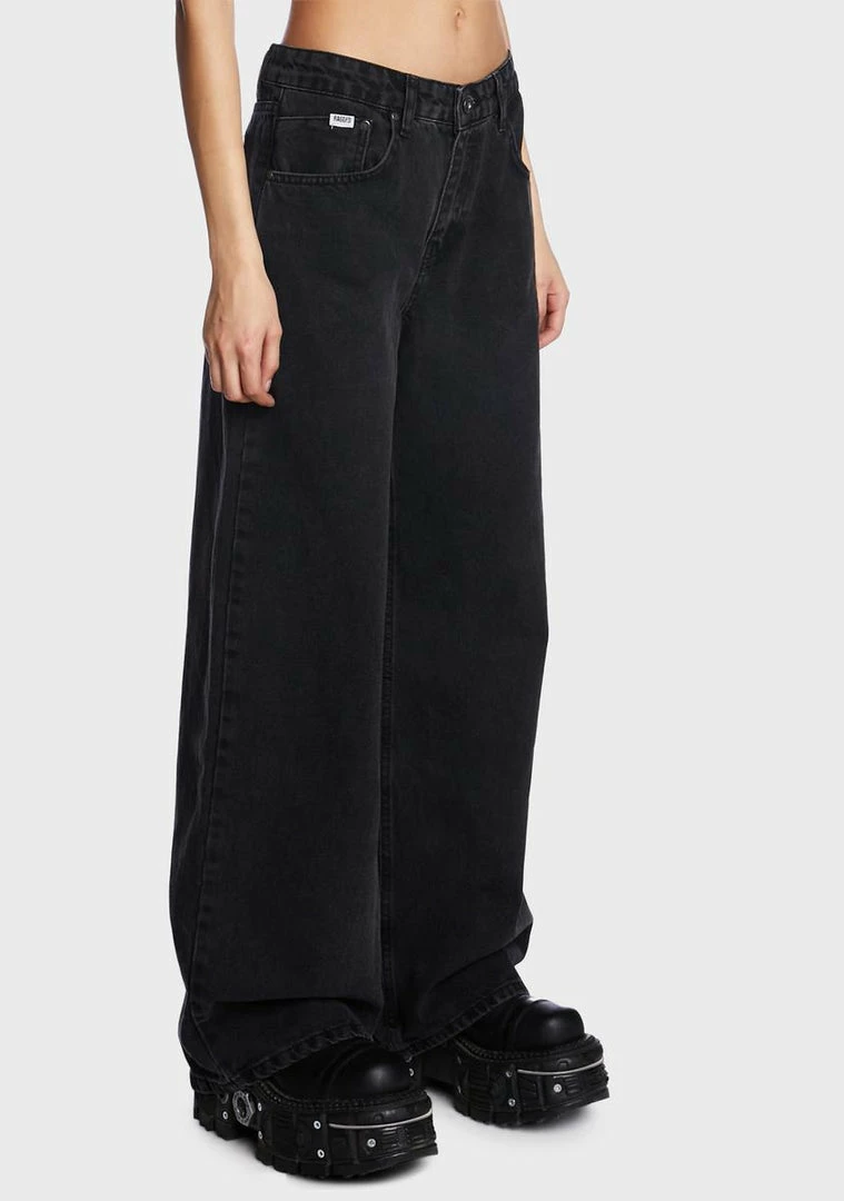 Cheapest ๐ The Ragged Priest Bottoms Charcoal Release ๐ Jeans ๐งจ 5 The Ragged Priest Bottoms Charcoal Release Jeans