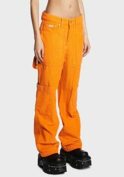 Deals β The Ragged Priest Orange Cord Combat π Jeans π 9 The Ragged Priest Orange Cord Combat Jeans