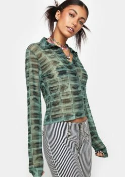 Best reviews of π₯ The Ragged Priest Tops Voices Mesh π Shirt 𧨠7 The Ragged Priest Tops Voices Mesh Shirt