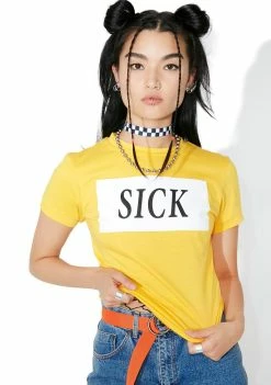 The Ragged Priest Tops Sick Ringer Tee