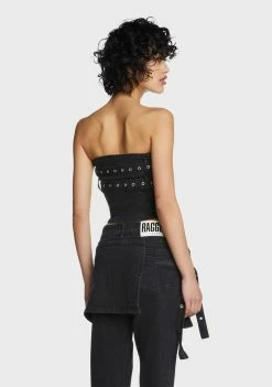 The Ragged Priest Tops Denim Darkness Corset