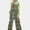 The Ragged Priest Psyche Multi Check Dungaree