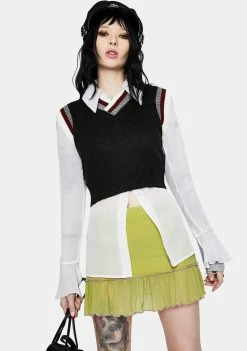 The Ragged Priest Genius Knitted Vest