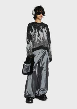 The Ragged Priest Bottoms Rave Wide Leg Pants