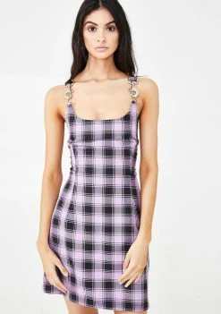 The Ragged Priest Dresses Strict Checkered Dress
