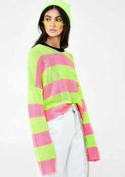 The Ragged Priest Live Wire Knit Sweater