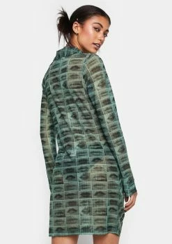 The Ragged Priest Vocal Mesh Shirt Dress